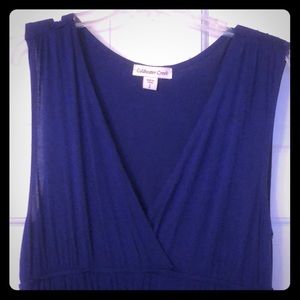 Coldwater Creek Royal Blue Maxi Dress Small (sz8)